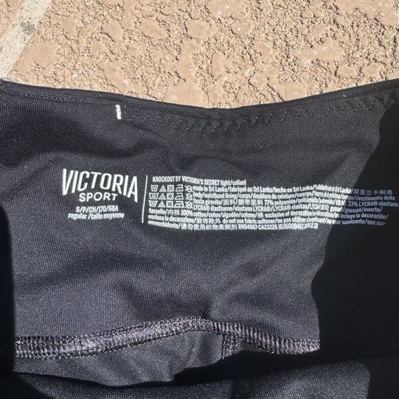 Victoria Sport Black High-Waisted Pocket‎ Leggings Small - Picture 5 of 7